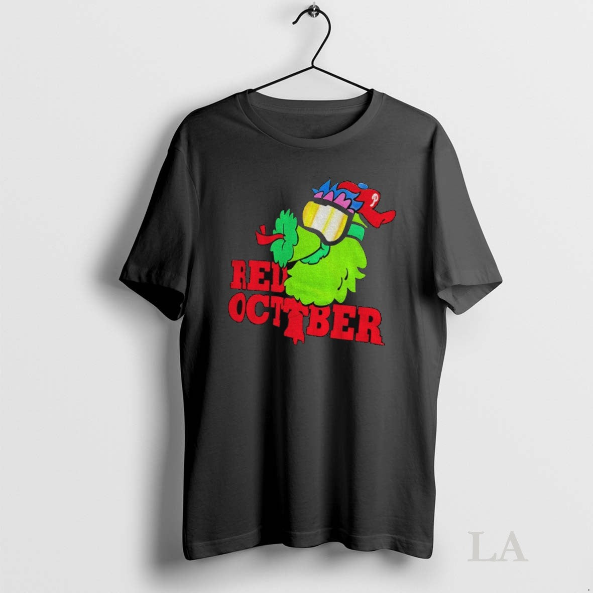 Original Phillie Phanatic Philadelphia Phillies Mlb Baseball Red October 2025 Unisex T-shirt, Sweatshirt, Hoodie, Long Sleeve Tee - T-Shirt, Sweatshirt, Hoodie