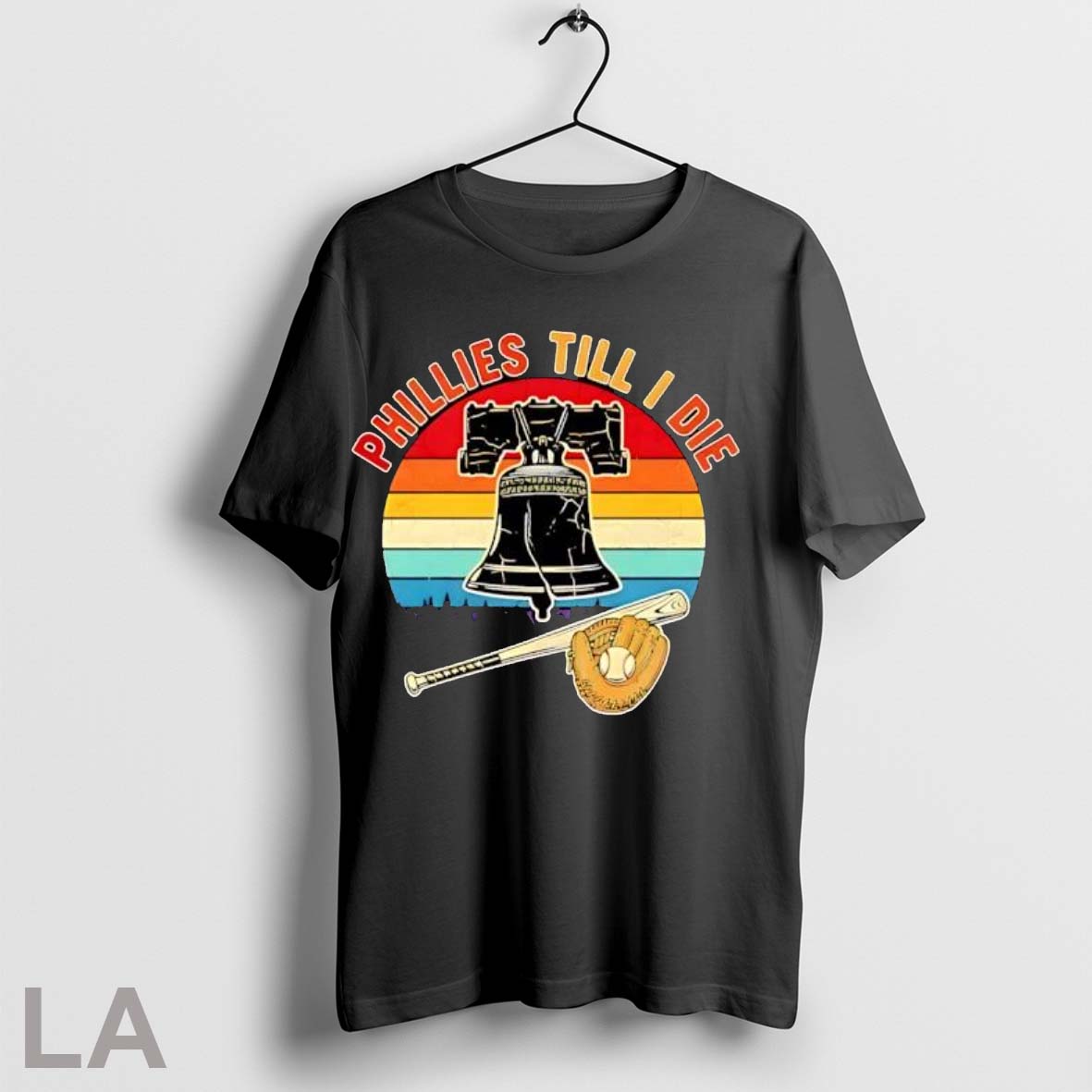 Original Phillies Till I Die Baseball Bat Glove Vintage Liberty Bell Unisex T-shirt, Sweatshirt, Hoodie, Long Sleeve Tee - T-Shirt, Sweatshirt, Hoodie