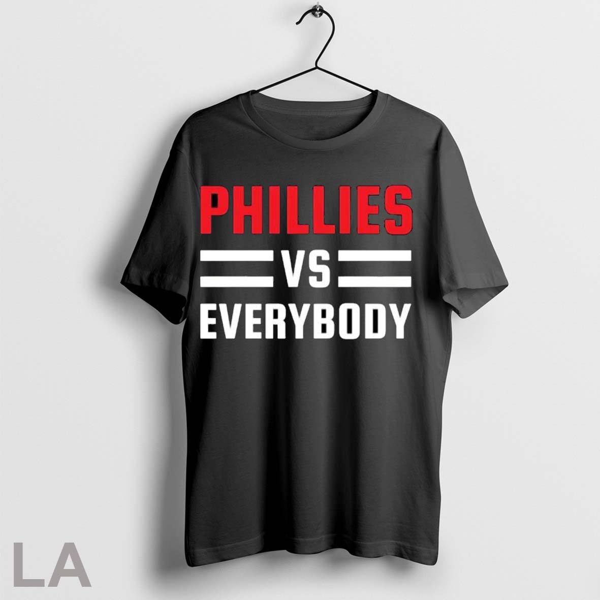 Original Phillies Vs Everybody Baseball Fan Game Day Quote Unisex T-shirt, Sweatshirt, Hoodie, Long Sleeve Tee - T-Shirt, Sweatshirt, Hoodie