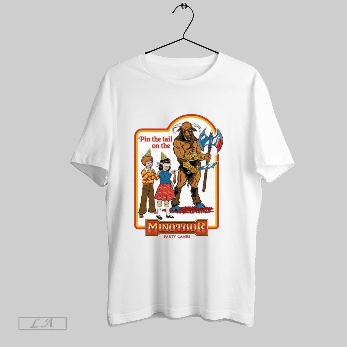 Original Pin The Tail On The Minotaur Party Games Unisex T-shirt, Sweatshirt, Hoodie, Long Sleeve Tee - T-Shirt, Sweatshirt, Hoodie