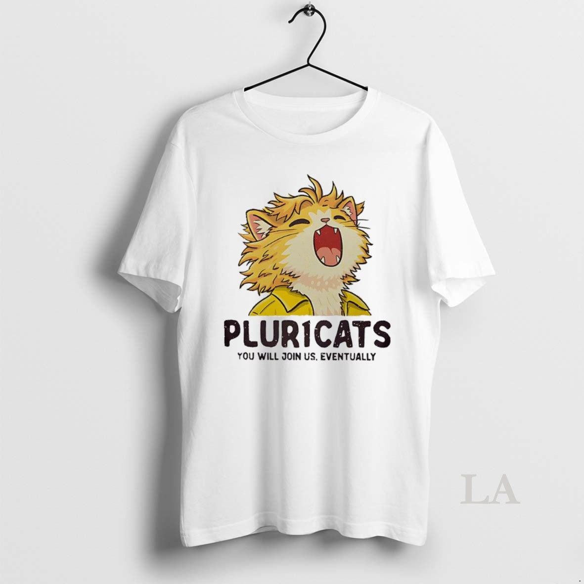 Original Plur1cats You Will Join Us Eventually Cartoon - T-Shirt, Sweatshirt, Hoodie