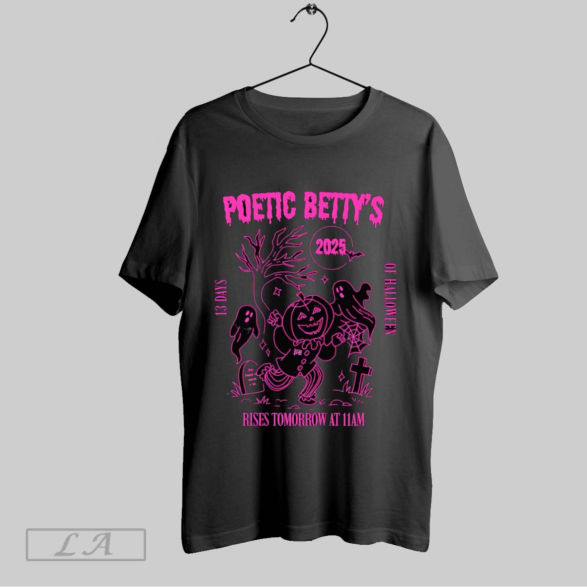 Original Poetic Bettys Rises Tomorrow At 11am Unisex T-shirt, Sweatshirt, Hoodie, Long Sleeve Tee - T-Shirt, Sweatshirt, Hoodie