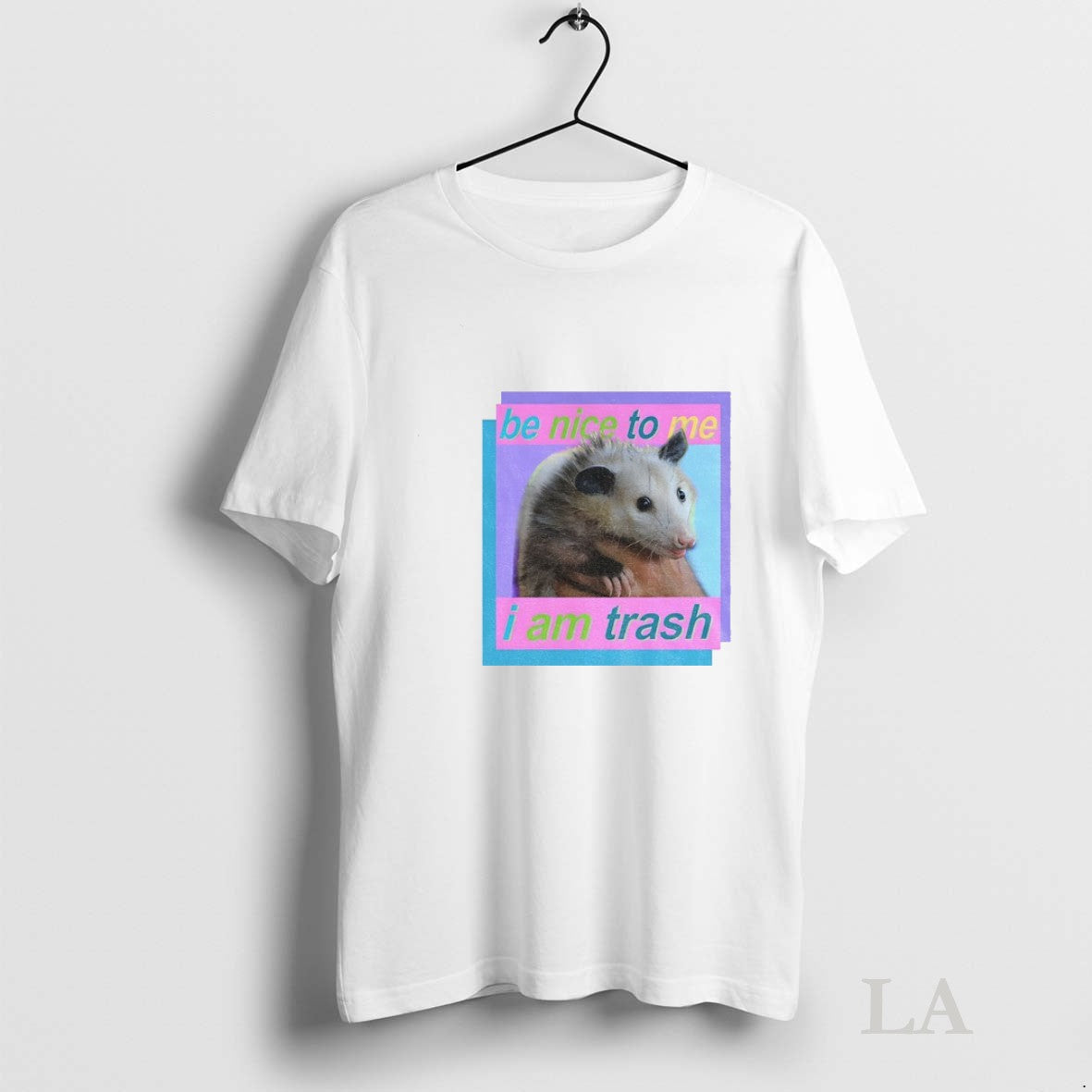 Original Possum Be Nice To Me I Am Trash Vintage Unisex T-shirt, Sweatshirt, Hoodie, Long Sleeve Tee - T-Shirt, Sweatshirt, Hoodie