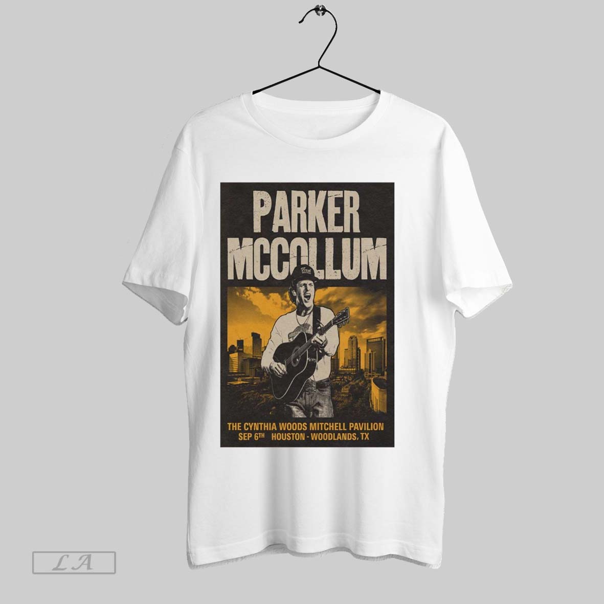 Original Poster Parker Mccollum Show The Cynthia Woods Mitchell Pavilion Woodlands Texas 09 06 2025 - T-Shirt, Sweatshirt, Hoodie