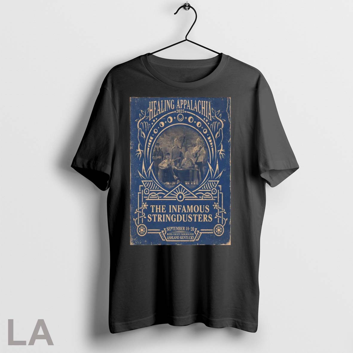 Original Poster The Infamous Stringdusters September 18 2025 Healing Appalachia In Ashland Ky - T-Shirt, Sweatshirt, Hoodie