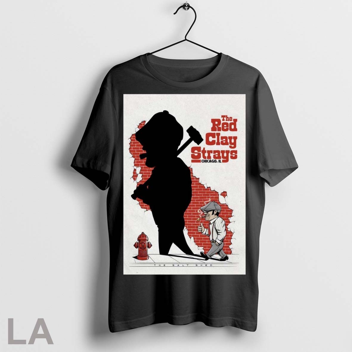 Original Poster The Red Clay Strays September 4 2025 The Salt Shed In Chicago Il Unisex T-shirt, Sweatshirt, Hoodie, Long Sleeve Tee - T-Shirt, Sweatshirt, Hoodie