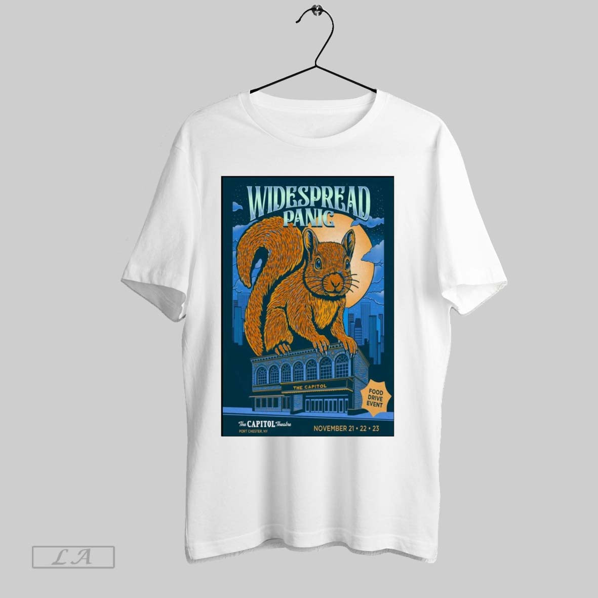 Original Poster Widespread Panic November 21 23 2025 The Capitol Theatre In Port Chester Ny - T-Shirt, Sweatshirt, Hoodie
