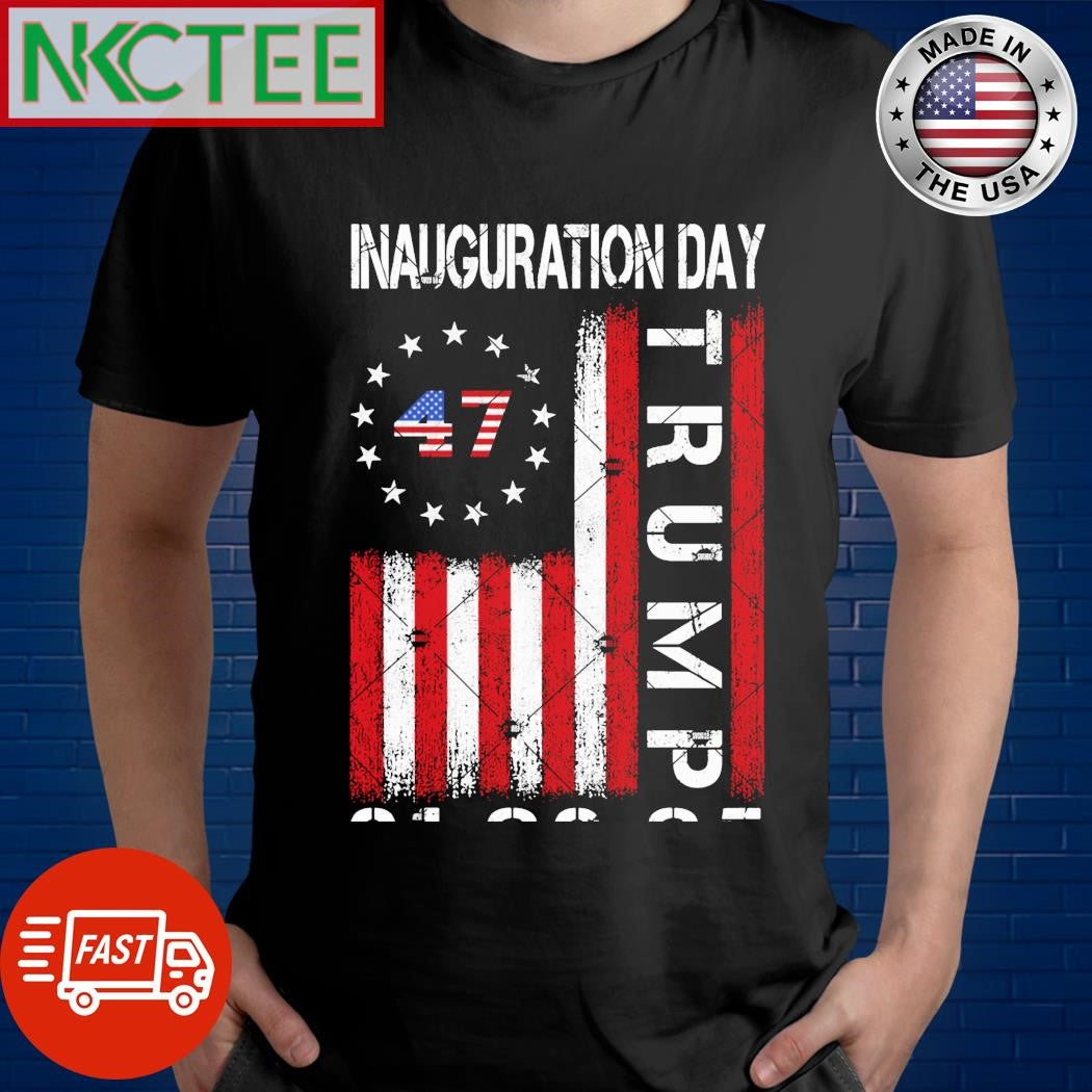 Original President Donald Trump Inauguration Day 2025 Memorabilia Fla Pullover Shirt Unisex T-shirt, Sweatshirt, Hoodie, Long Sleeve Tee - T-Shirt, Sweatshirt, Hoodie
