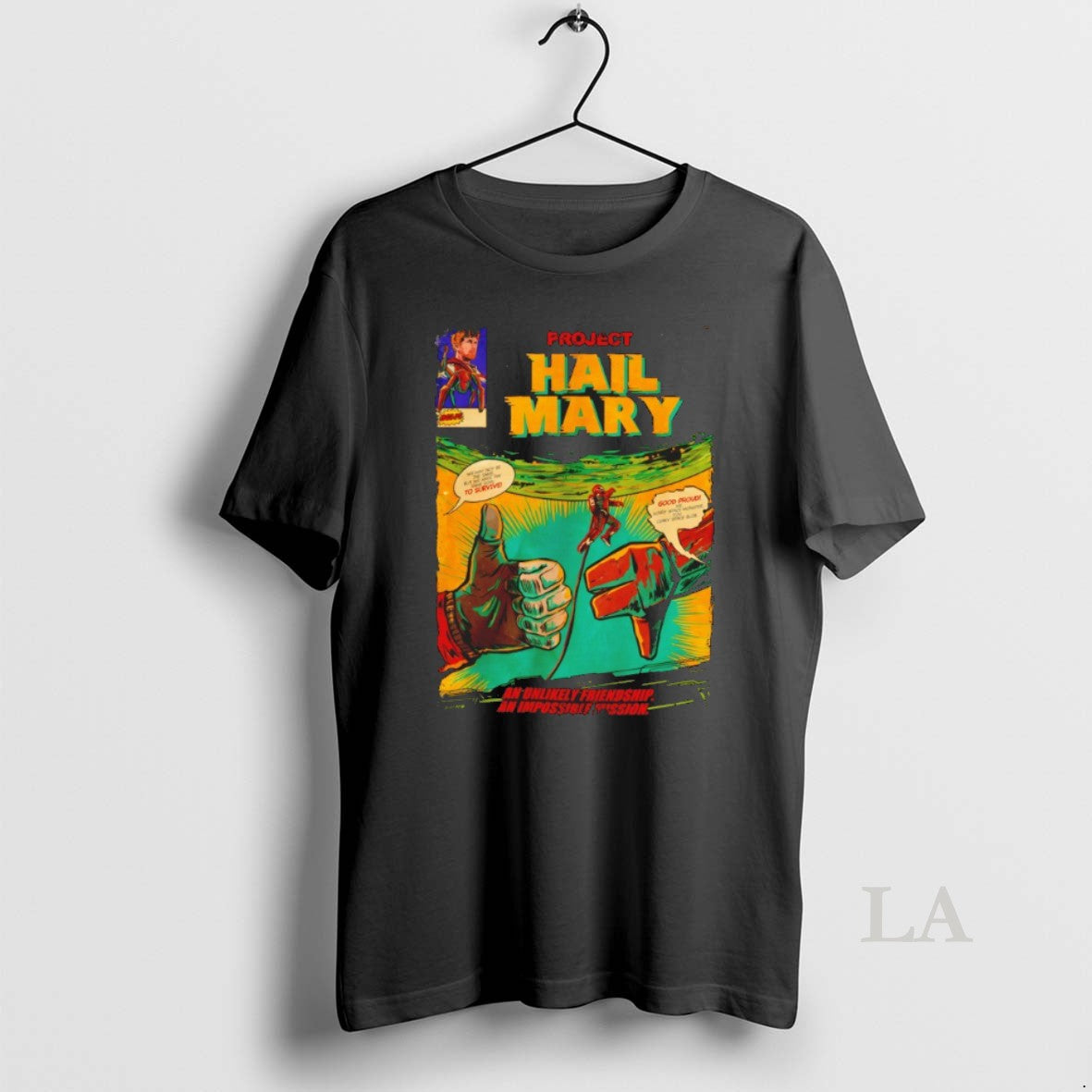 Original Project Hail Mary Horror Sci Fi Movie An Unlikely Friendship An Impossible Mission - T-Shirt, Sweatshirt, Hoodie