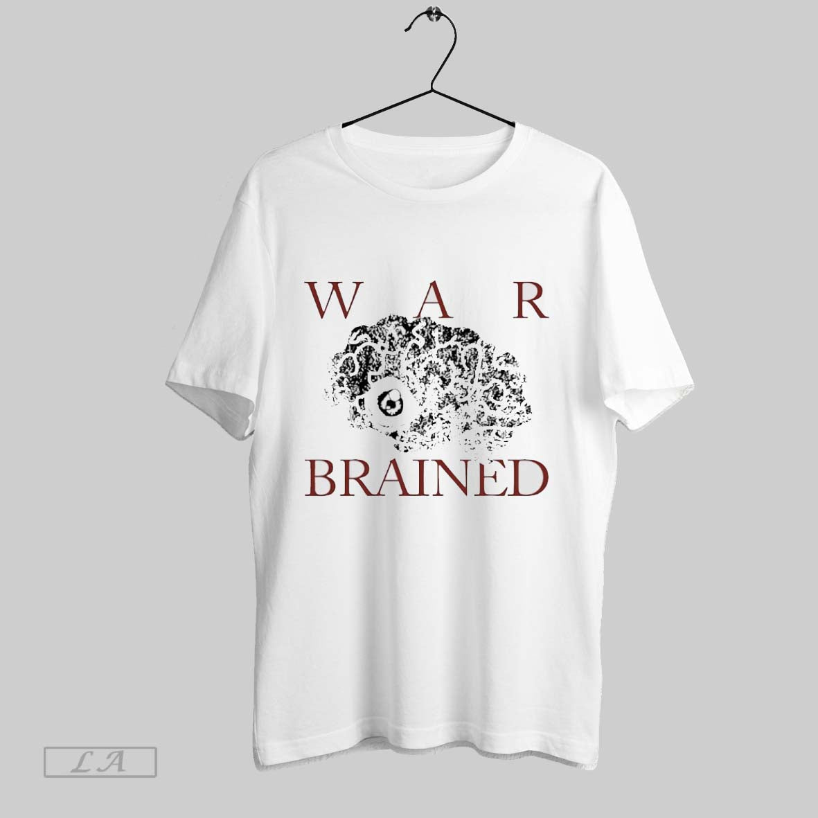 Original Quannnic War Brain Damage Unisex T-shirt, Sweatshirt, Hoodie, Long Sleeve Tee - T-Shirt, Sweatshirt, Hoodie