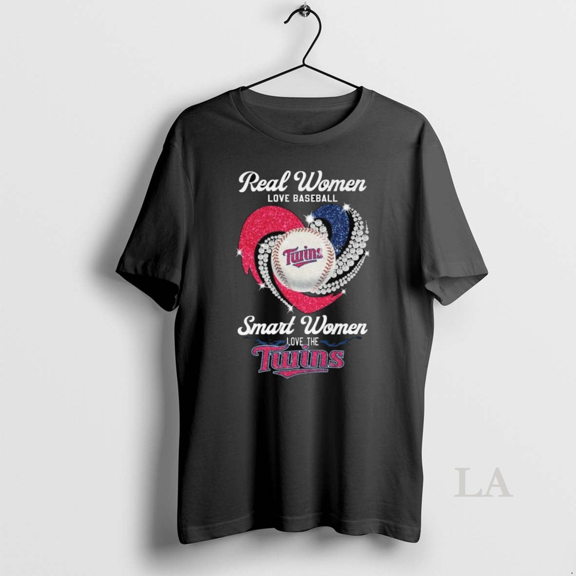Original Real Women Love Baseball Smart Women Love The Minnesota Twins Diamond Heart 2025 Long - T-Shirt, Sweatshirt, Hoodie