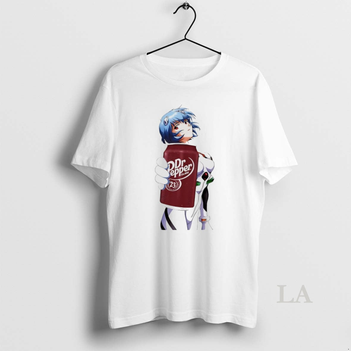 Original Rei Ayanami X Dr Pepper Unisex T-shirt, Sweatshirt, Hoodie, Long Sleeve Tee - T-Shirt, Sweatshirt, Hoodie