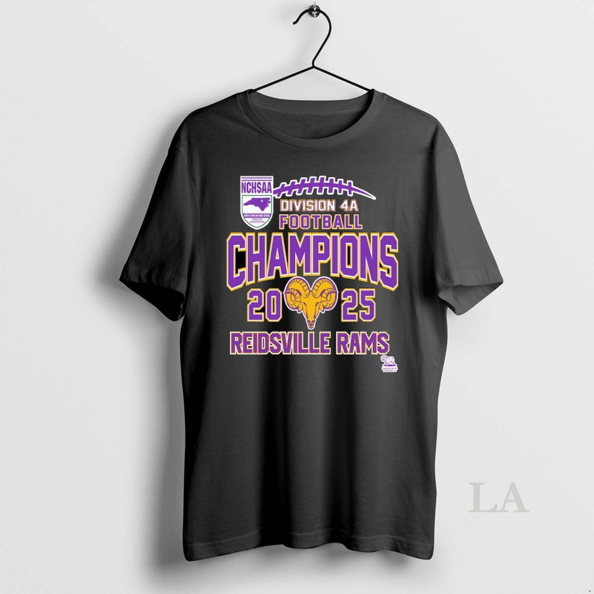 Original Reidsville Rams Nchsaa Division 4a Football Champions 2025 - T-Shirt, Sweatshirt, Hoodie