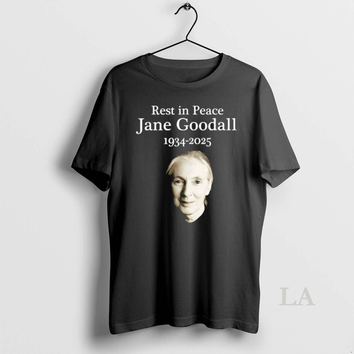 Original Rest In Peace Jane Goodall 1934 2025 Unisex T-shirt, Sweatshirt, Hoodie, Long Sleeve Tee - T-Shirt, Sweatshirt, Hoodie