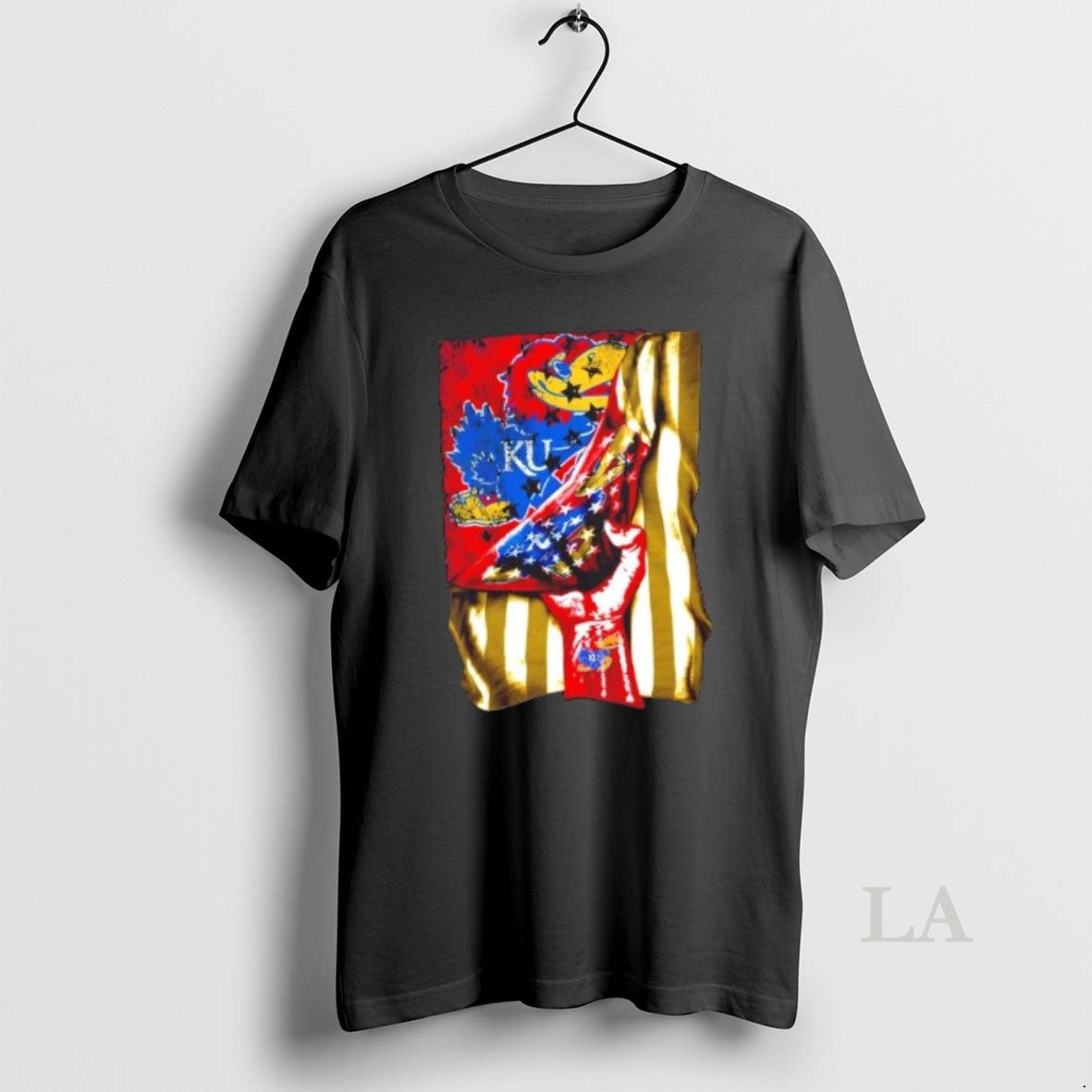 Original Revealing The Glory Kansas Jayhawks X Usa Flag - T-Shirt, Sweatshirt, Hoodie