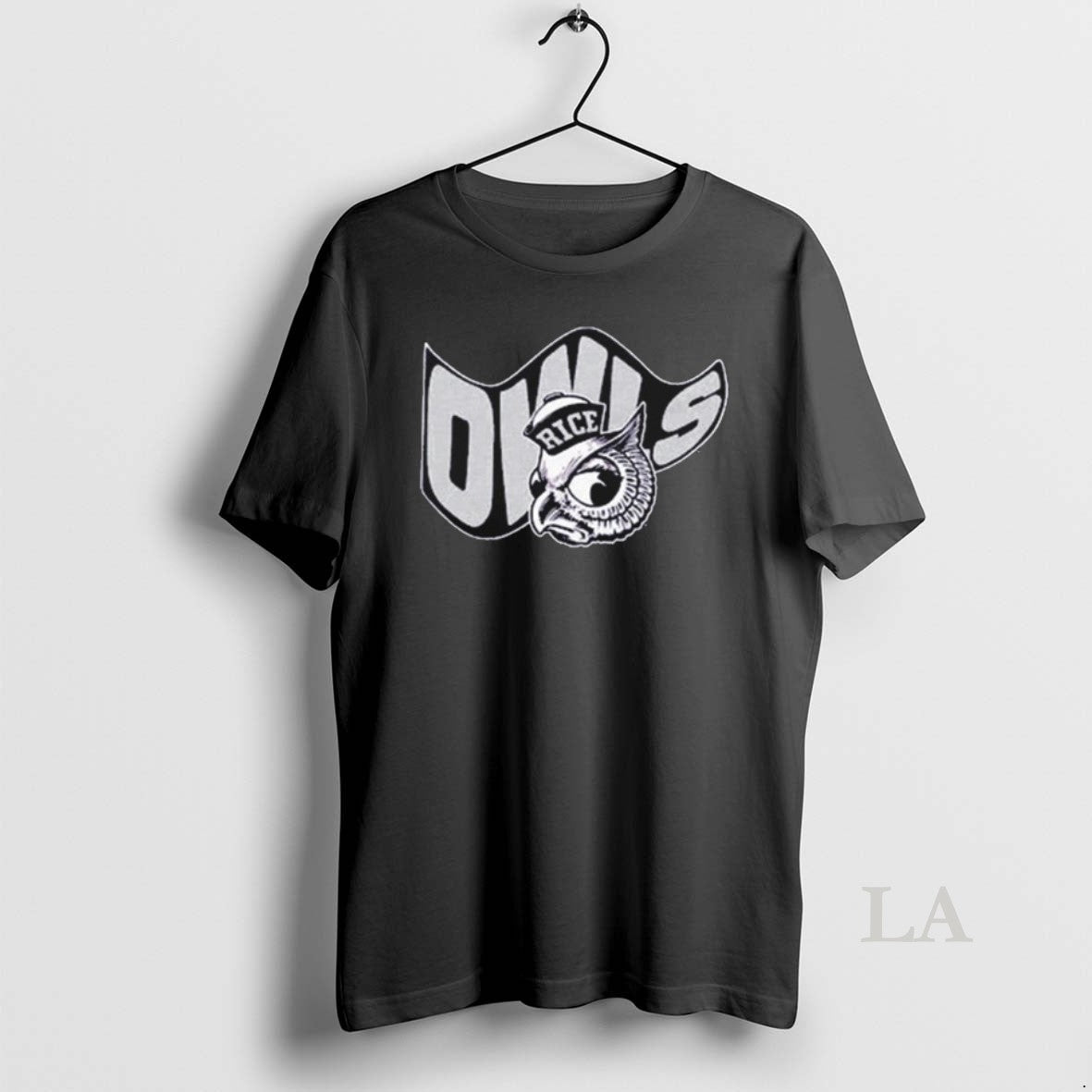 Original Rice Owls Waving Flag Unisex T-shirt, Sweatshirt, Hoodie, Long Sleeve Tee - T-Shirt, Sweatshirt, Hoodie
