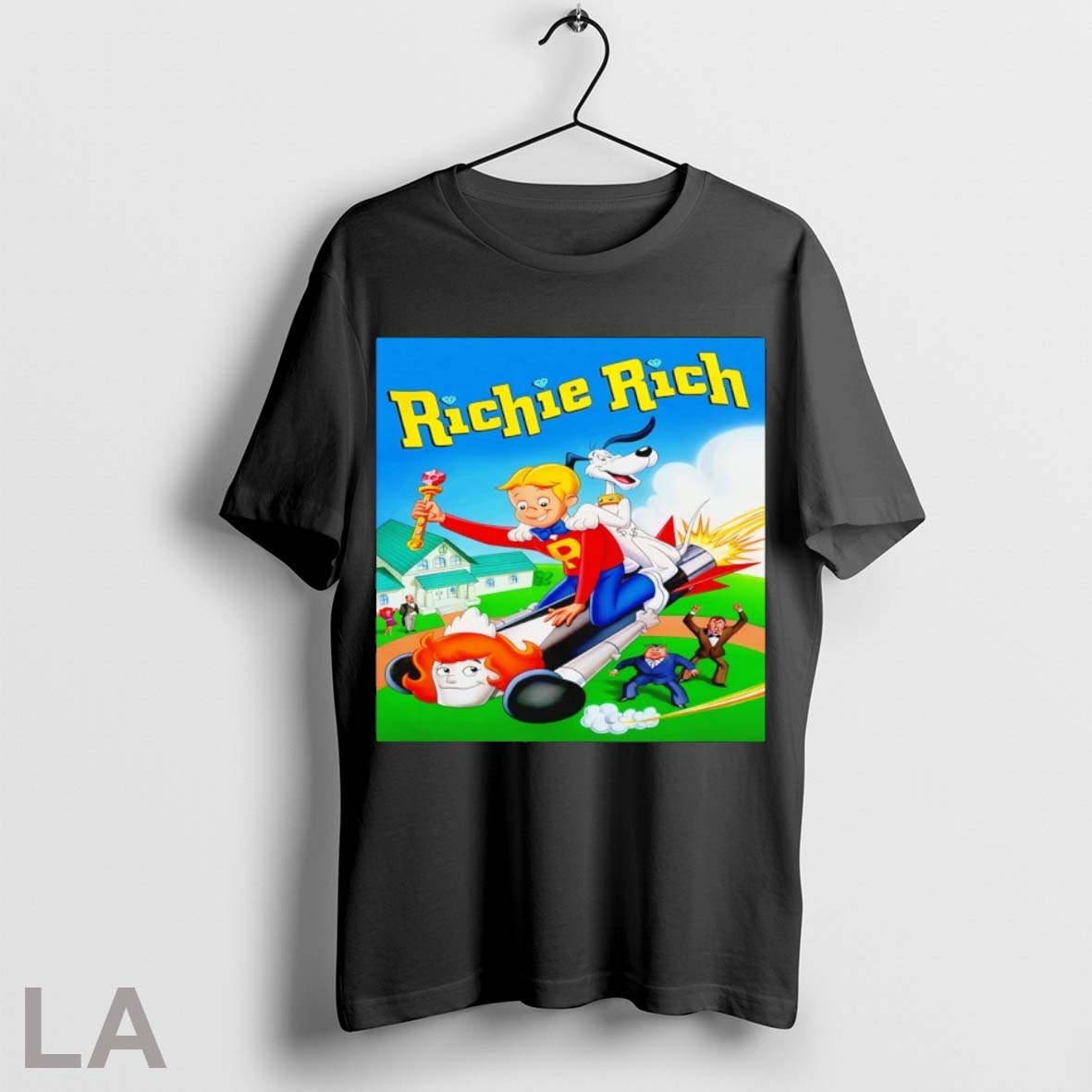 Original Richie Rich 1984 Cartoon Unisex T-shirt, Sweatshirt, Hoodie, Long Sleeve Tee - T-Shirt, Sweatshirt, Hoodie