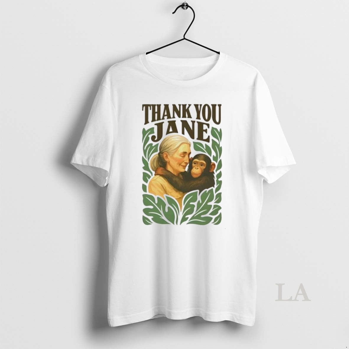 Original Rip Jane Goodall Thank You Jane Goodall Unisex T-shirt, Sweatshirt, Hoodie, Long Sleeve Tee - T-Shirt, Sweatshirt, Hoodie