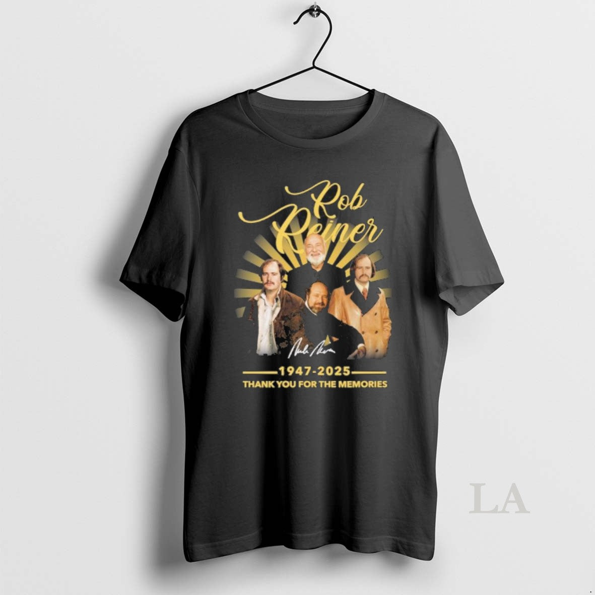 Original Rip Rob Reiner 1947 2025 Thank You For The Memories - T-Shirt, Sweatshirt, Hoodie