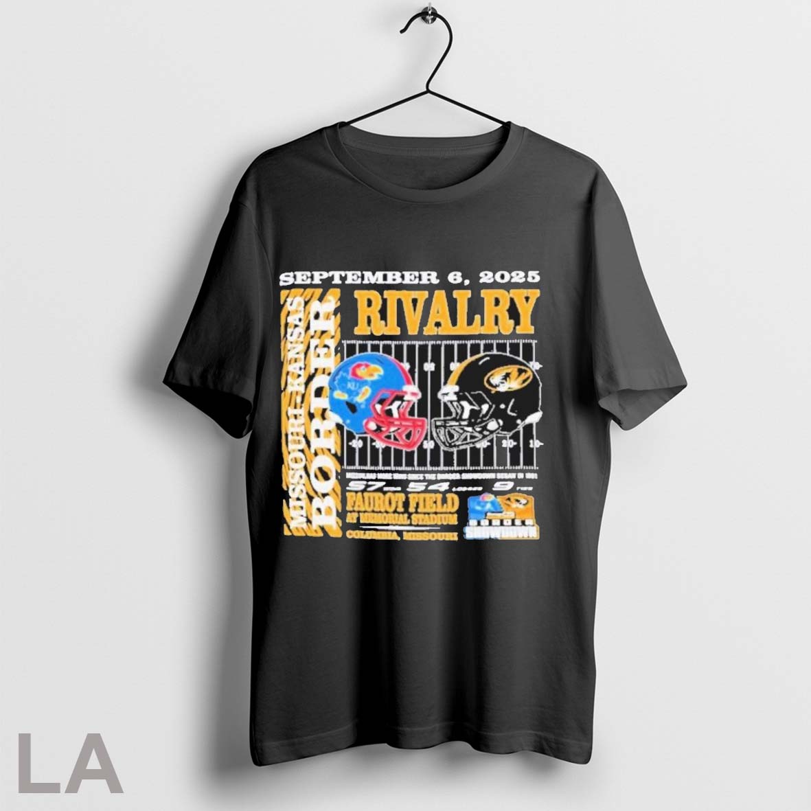 Original Rivalry Missouri Tigers Vs Kansas Jayhawks September 6 2025 Unisex T-shirt, Sweatshirt, Hoodie, Long Sleeve Tee - T-Shirt, Sweatshirt, Hoodie