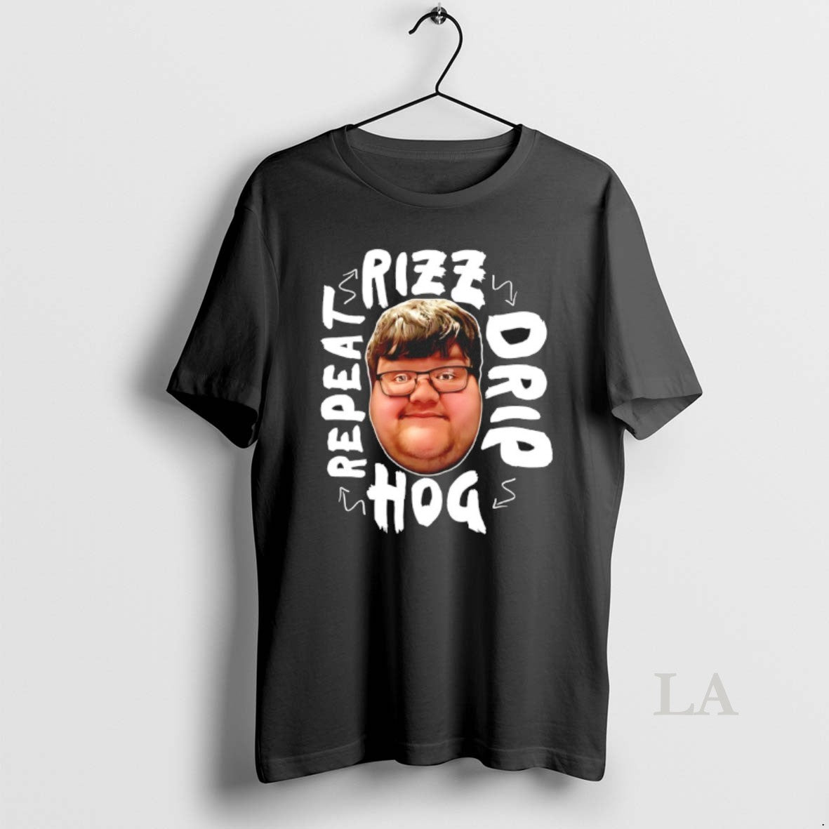 Original Rizz Drop Hog Repeat Hogdale Big Head - T-Shirt, Sweatshirt, Hoodie