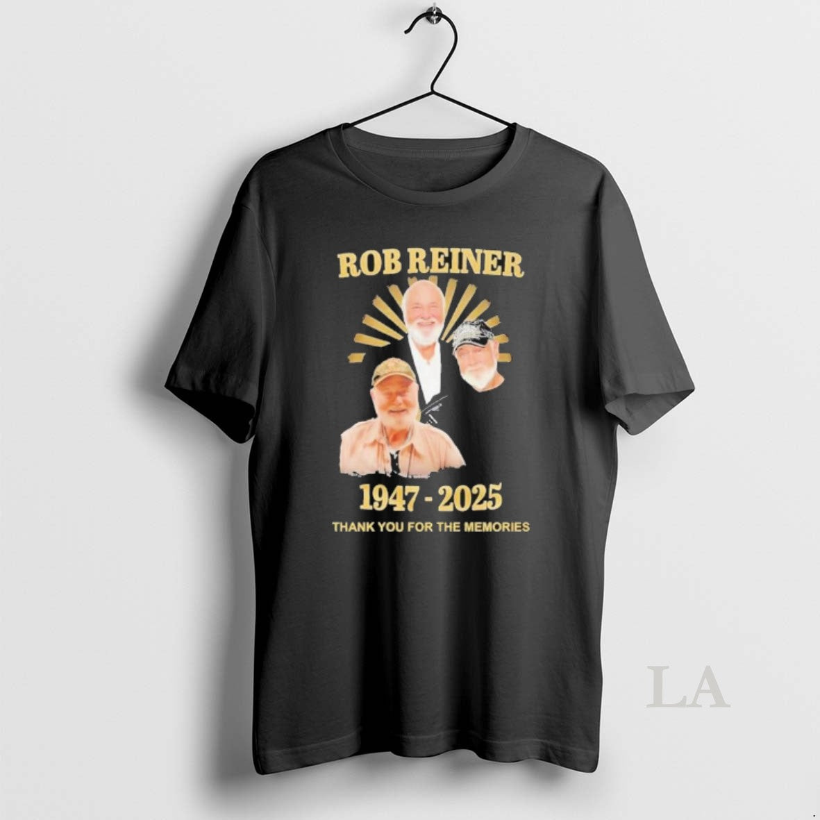 Original Rob Reiner 1947 2025 Thank You For The Memories - T-Shirt, Sweatshirt, Hoodie