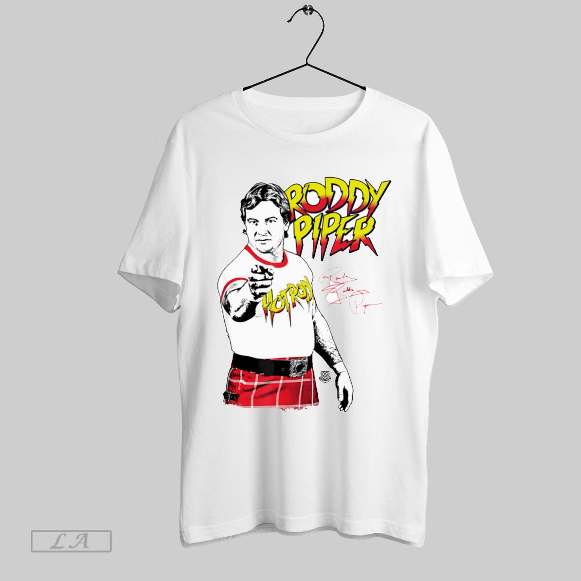 Original Roddy Piper Signature Unisex T-shirt, Sweatshirt, Hoodie, Long Sleeve Tee - T-Shirt, Sweatshirt, Hoodie