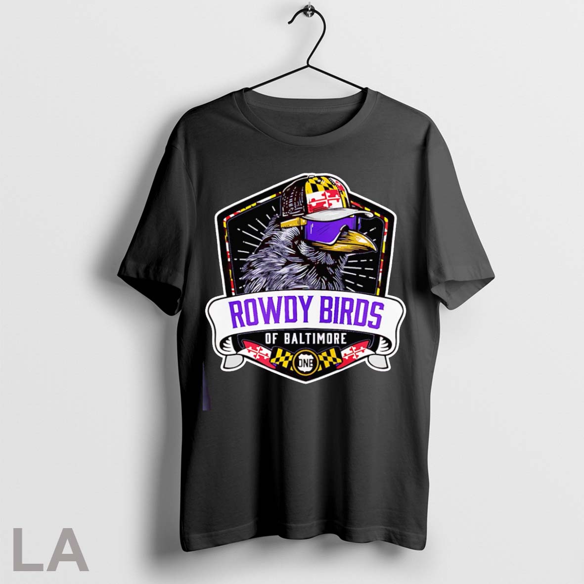 Original Rowdy Birds Of Baltimore Unisex T-shirt, Sweatshirt, Hoodie, Long Sleeve Tee - T-Shirt, Sweatshirt, Hoodie
