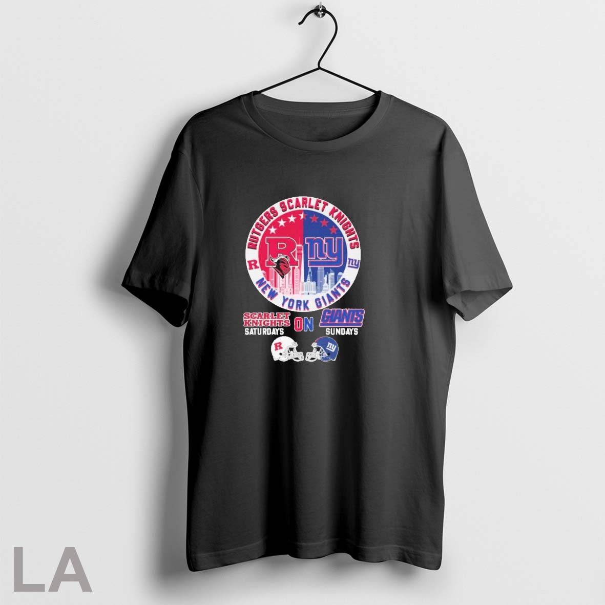 Original Rutgers Scarlet Knights On Saturdays And New York Giants On Sundays Unisex T-shirt, Sweatshirt, Hoodie, Long Sleeve Tee - T-Shirt, Sweatshirt, Hoodie