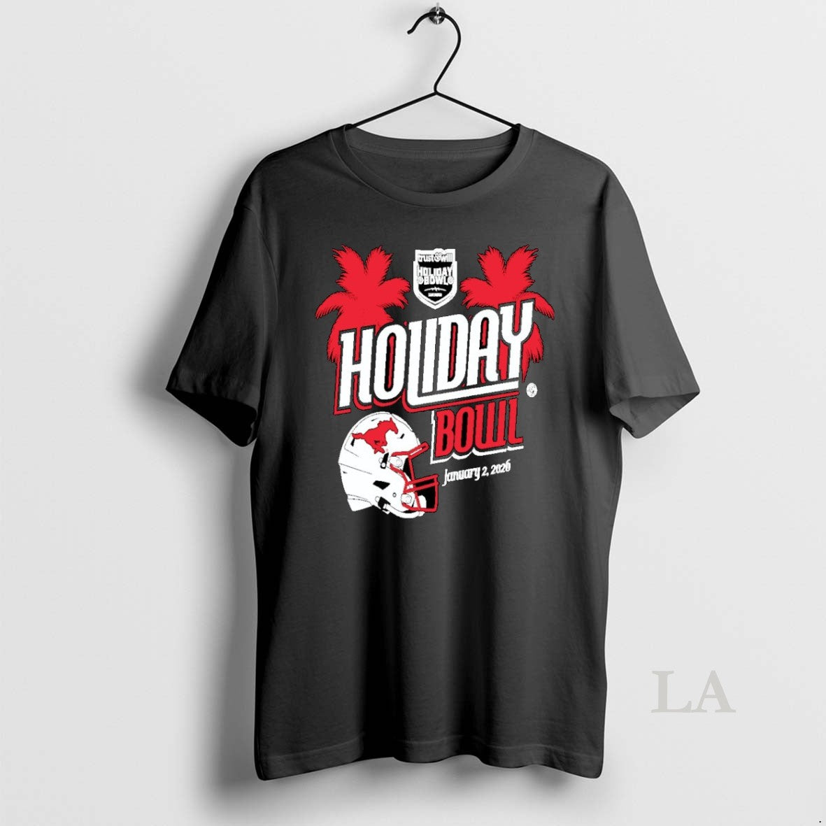 Original Smu Mustangs Trust Will Holiday Bowl 2026 Helmet - T-Shirt, Sweatshirt, Hoodie