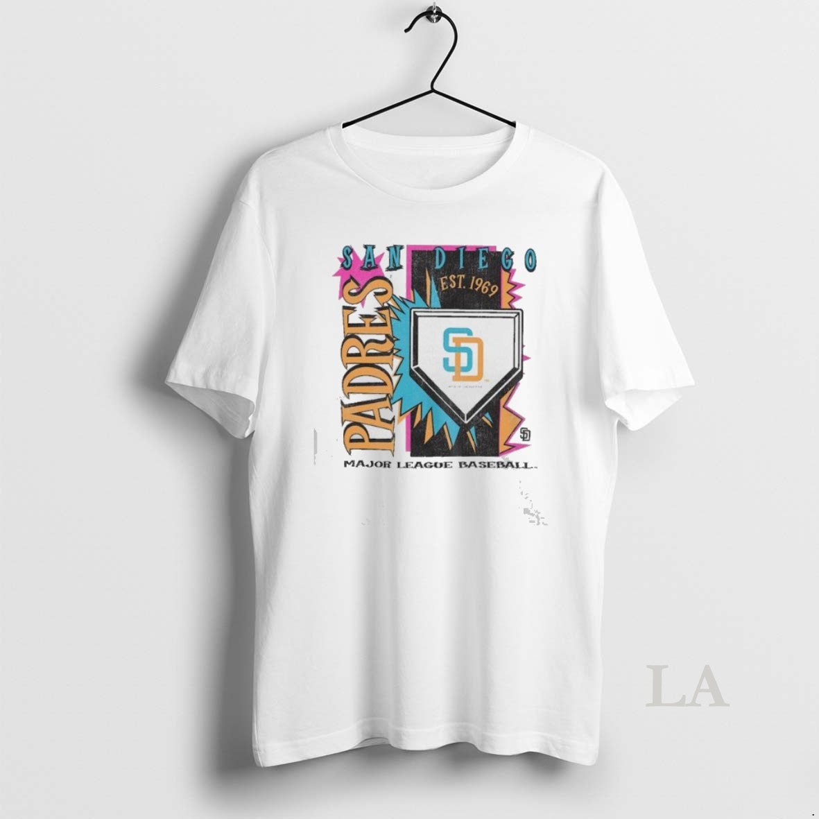 Original San Diego Padres Major League Baseball Mitchell Ness Cooperstown Neon Field Shock - T-Shirt, Sweatshirt, Hoodie