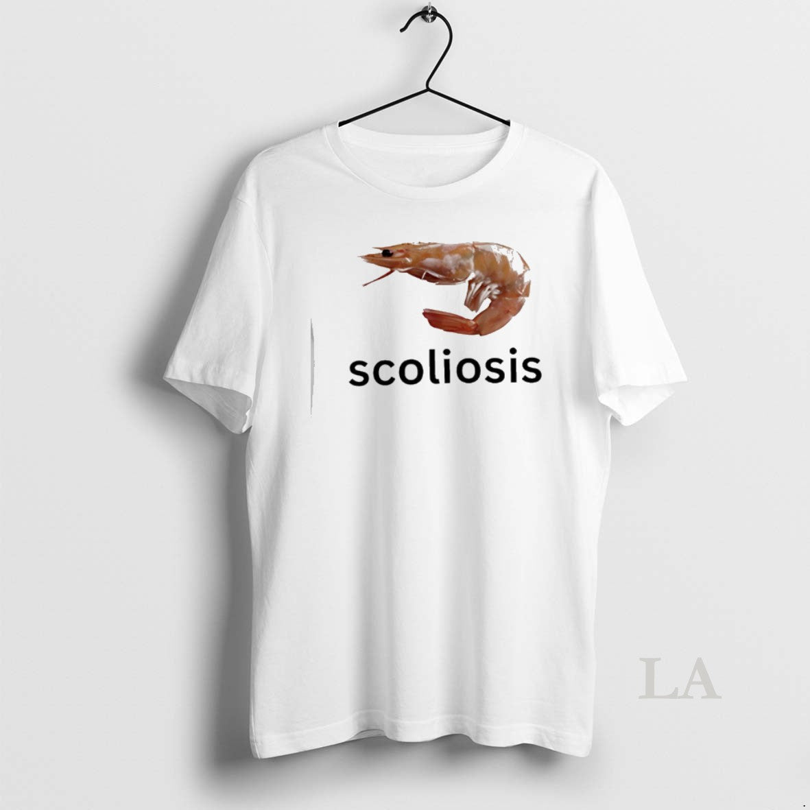 Original Scoliosis Shrimp Meme Unisex T-shirt, Sweatshirt, Hoodie, Long Sleeve Tee - T-Shirt, Sweatshirt, Hoodie