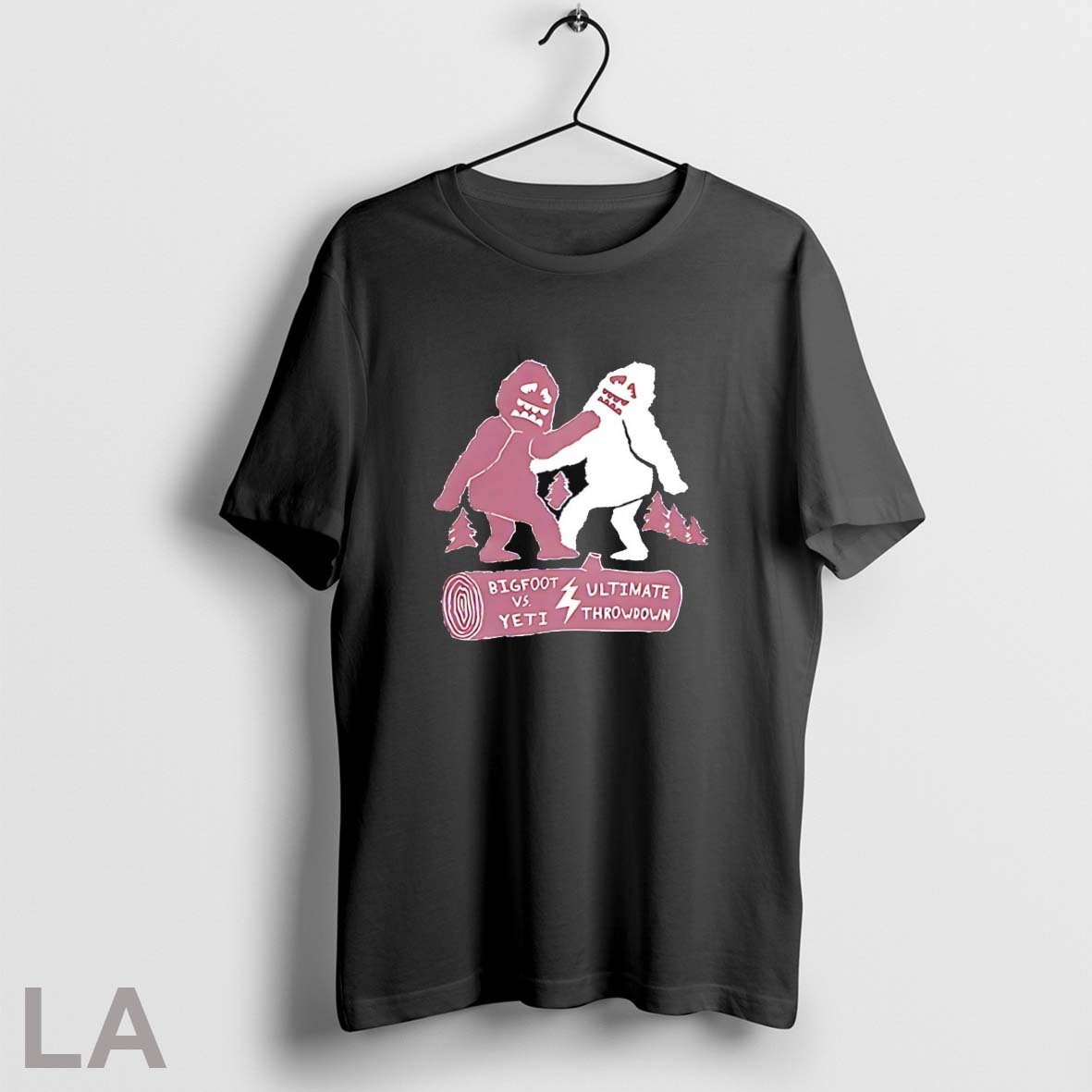 Original Scream Noah Foster Bigfoot Vs Yeti Ultimate Throwdown Unisex T-shirt, Sweatshirt, Hoodie, Long Sleeve Tee - T-Shirt, Sweatshirt, Hoodie