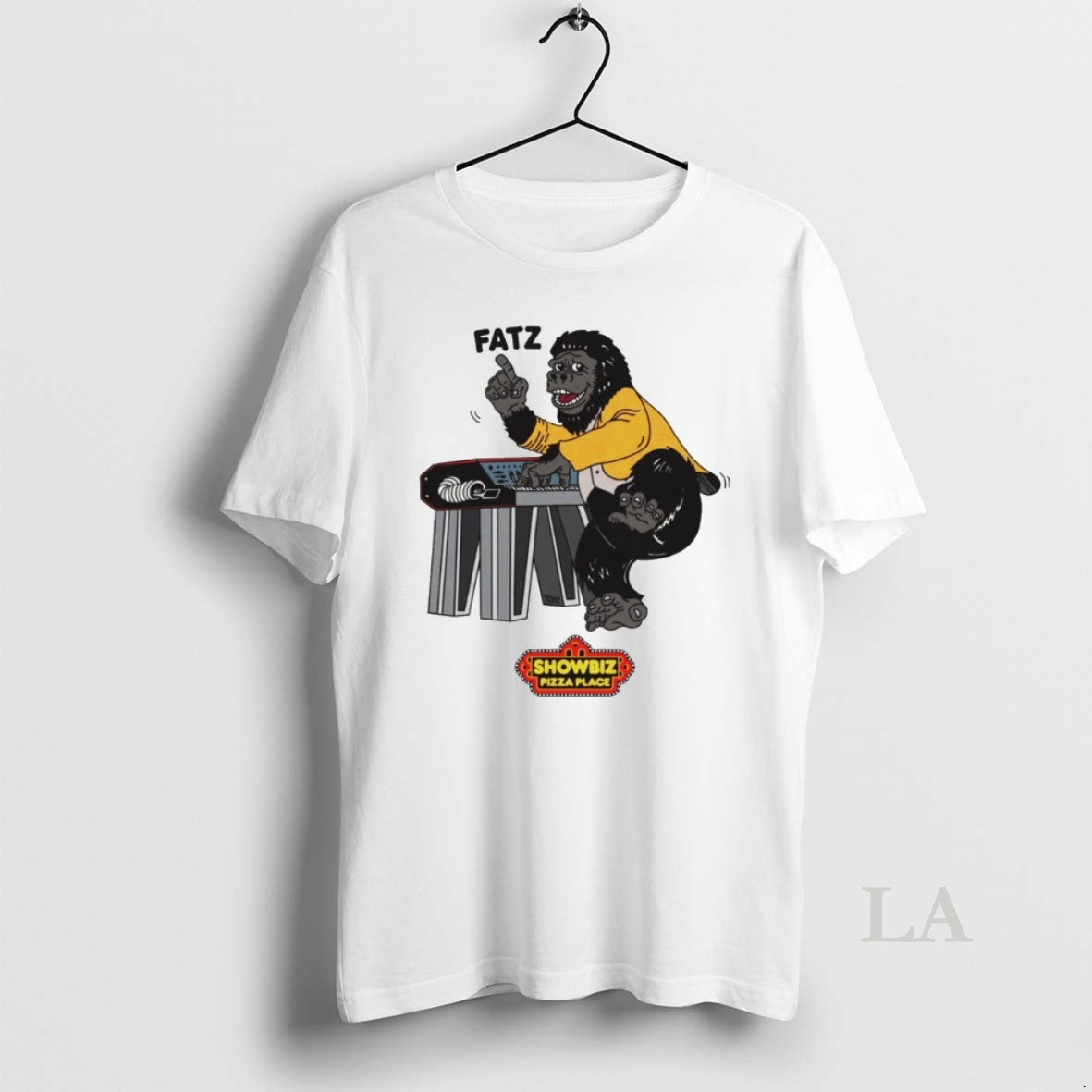 Original Showbiz Pizza Rock Afire Explosion Fatz Unisex T-shirt, Sweatshirt, Hoodie, Long Sleeve Tee - T-Shirt, Sweatshirt, Hoodie