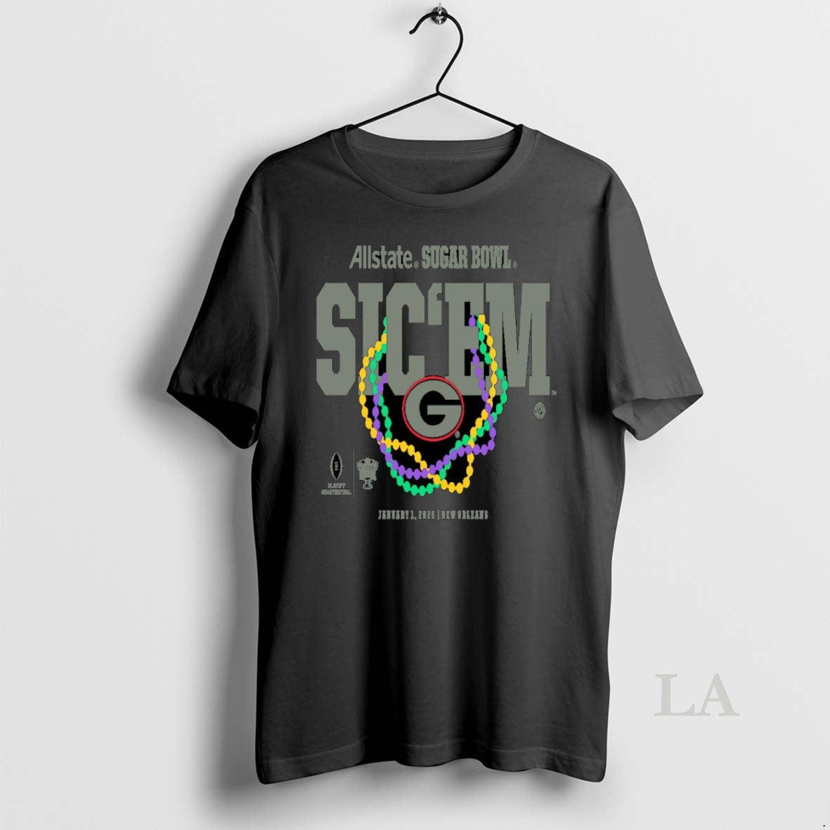 Original Sic Em Georgia Bulldogs Allstate Sugar Bowl 2026 - T-Shirt, Sweatshirt, Hoodie
