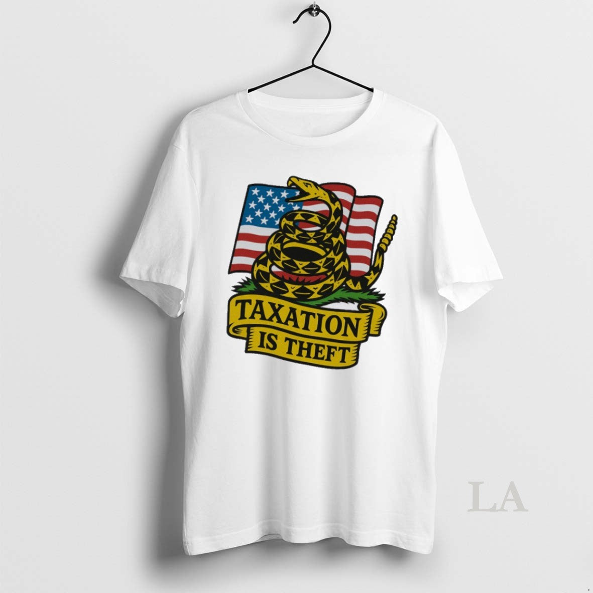 Original Snake Taxation Is Theft Usa Flag Unisex T-shirt, Sweatshirt, Hoodie, Long Sleeve Tee - T-Shirt, Sweatshirt, Hoodie