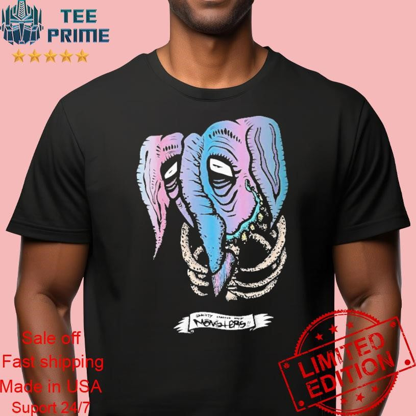 Original Society Creates Only Monsters - Adult & Kids T-Shirts, Sweatshirts & Hoodies apparel design preview 1