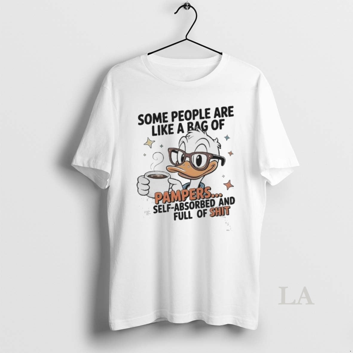 Original Some People Are Like A Bag Of Pampers Duck Unisex T-shirt, Sweatshirt, Hoodie, Long Sleeve Tee - T-Shirt, Sweatshirt, Hoodie