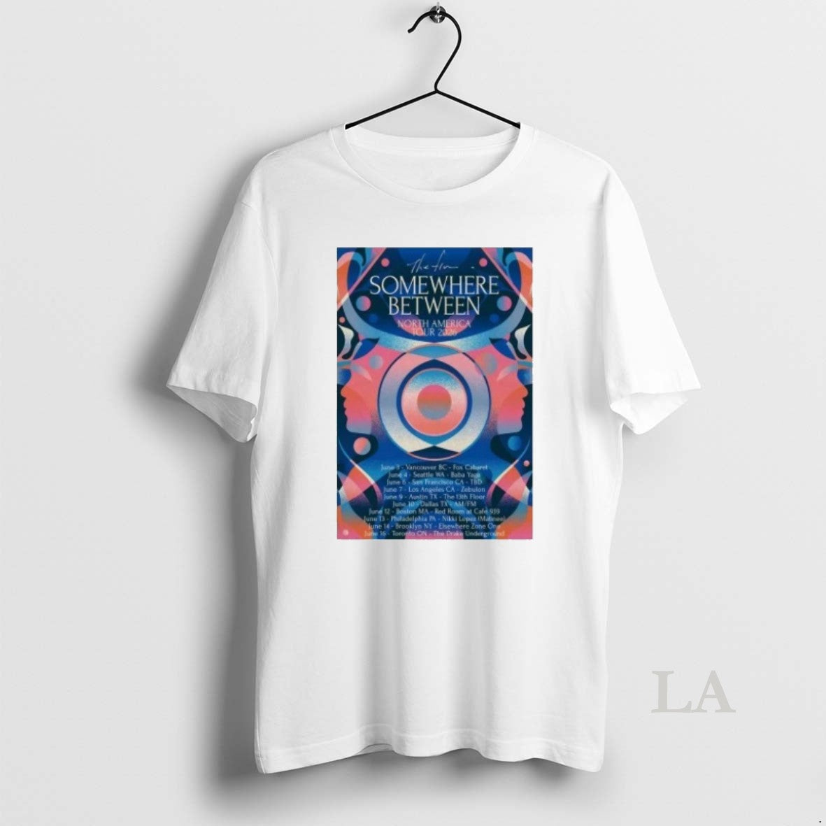 Original Somewhere Between Tour 2026 North America Unisex T-shirt, Sweatshirt, Hoodie, Long Sleeve Tee - T-Shirt, Sweatshirt, Hoodie