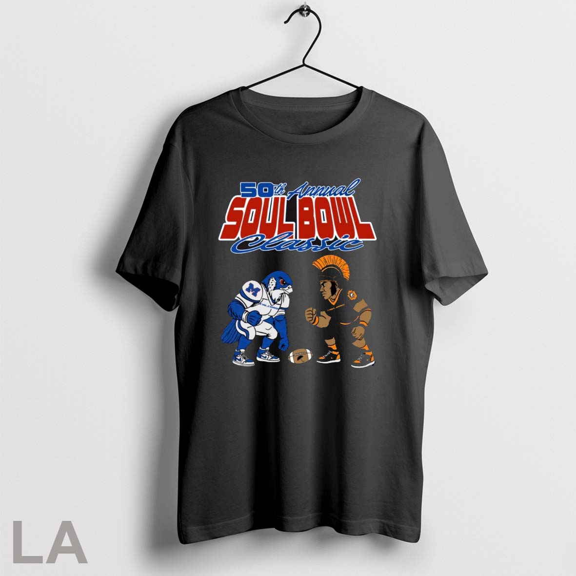 Original Soul Bowl 50th Annual Classic Millwood Falcons Vs Douglass Trojans Mascots Unisex T-shirt, Sweatshirt, Hoodie, Long Sleeve Tee - T-Shirt, Sweatshirt, Hoodie
