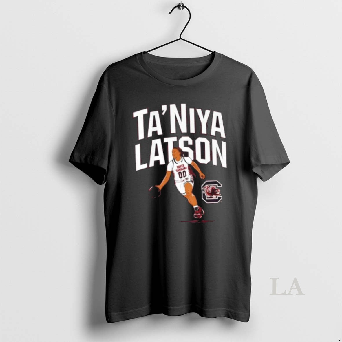 Original South Carolina Gamecocks Basketball Taniya Latson Name Pose - T-Shirt, Sweatshirt, Hoodie