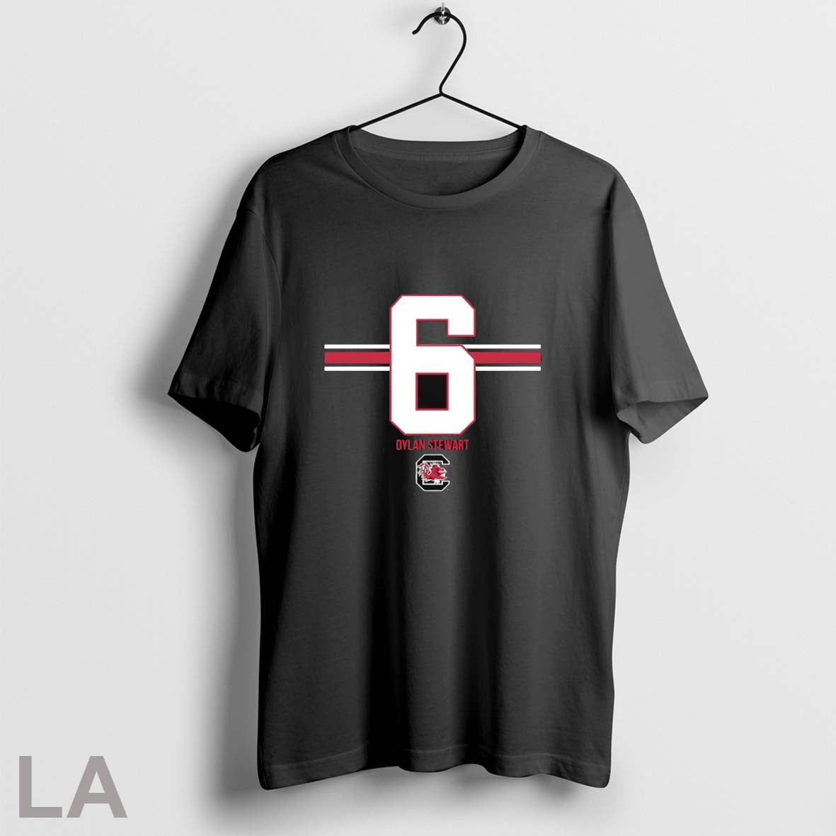 Original South Carolina Gamecocks Football Dylan Stewart 6 Stripe Unisex T-shirt, Sweatshirt, Hoodie, Long Sleeve Tee - T-Shirt, Sweatshirt, Hoodie
