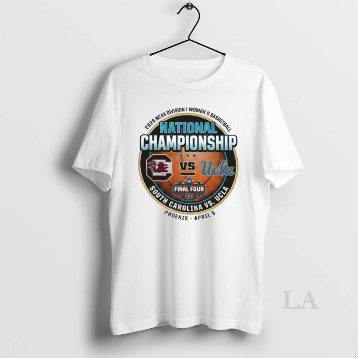 Original South Carolina Gamecocks Vs Ucla Bruins 2026 Ncaa Di Womens Basketball National Championship - T-Shirt, Sweatshirt, Hoodie