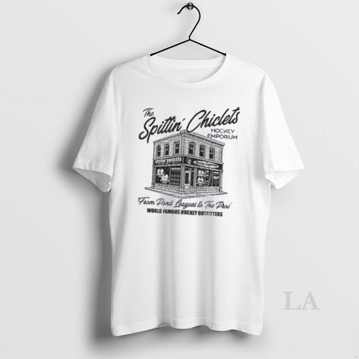 Original Spittin Chiclets Hockey Emporium Unisex T-shirt, Sweatshirt, Hoodie, Long Sleeve Tee - T-Shirt, Sweatshirt, Hoodie