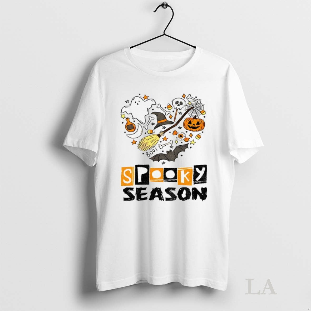 Original Spooky Season Ghost Pumpkin Boo Halloween 2025 Unisex T-shirt, Sweatshirt, Hoodie, Long Sleeve Tee - T-Shirt, Sweatshirt, Hoodie