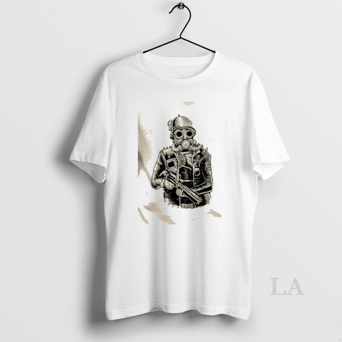 Original Steampunk Soldier Gas Mask Rifle - T-Shirt, Sweatshirt, Hoodie