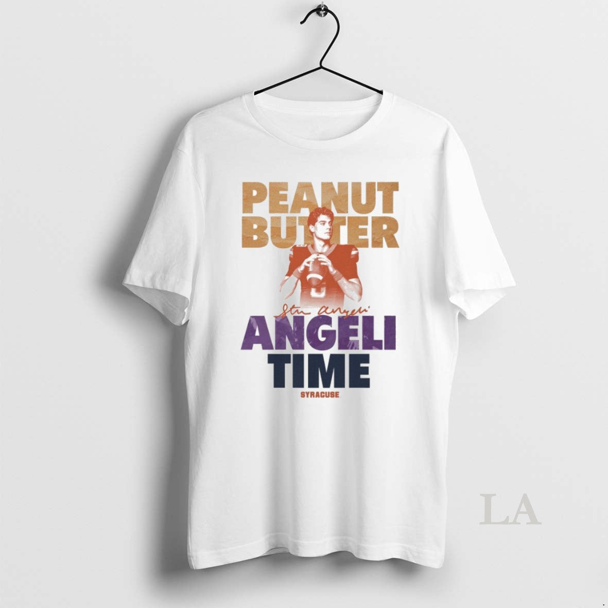 Original Steve Angeli Peanut Butter Angeli Time Syracuse Orange - T-Shirt, Sweatshirt, Hoodie
