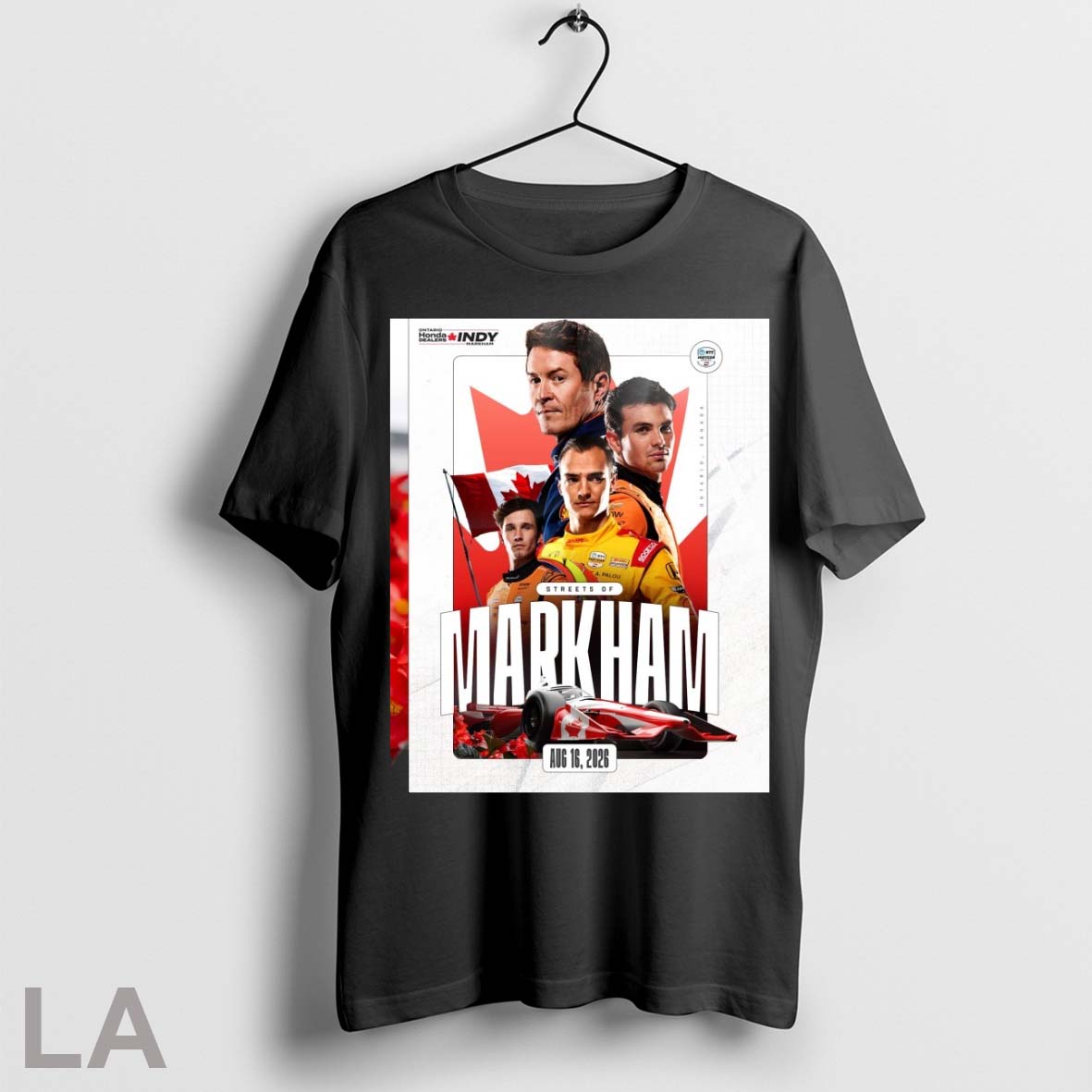 Original Streets Of Markham August 16 2026 Ontario Honda Dealers Indy Markham Poster Unisex T-shirt, Sweatshirt, Hoodie, Long Sleeve Tee - T-Shirt, Sweatshirt, Hoodie