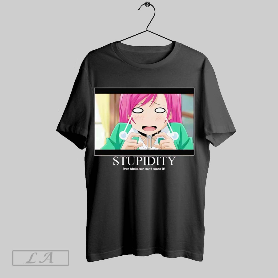 Original Stupidity Even Moka San Cant Stand It Unisex T-shirt, Sweatshirt, Hoodie, Long Sleeve Tee - T-Shirt, Sweatshirt, Hoodie