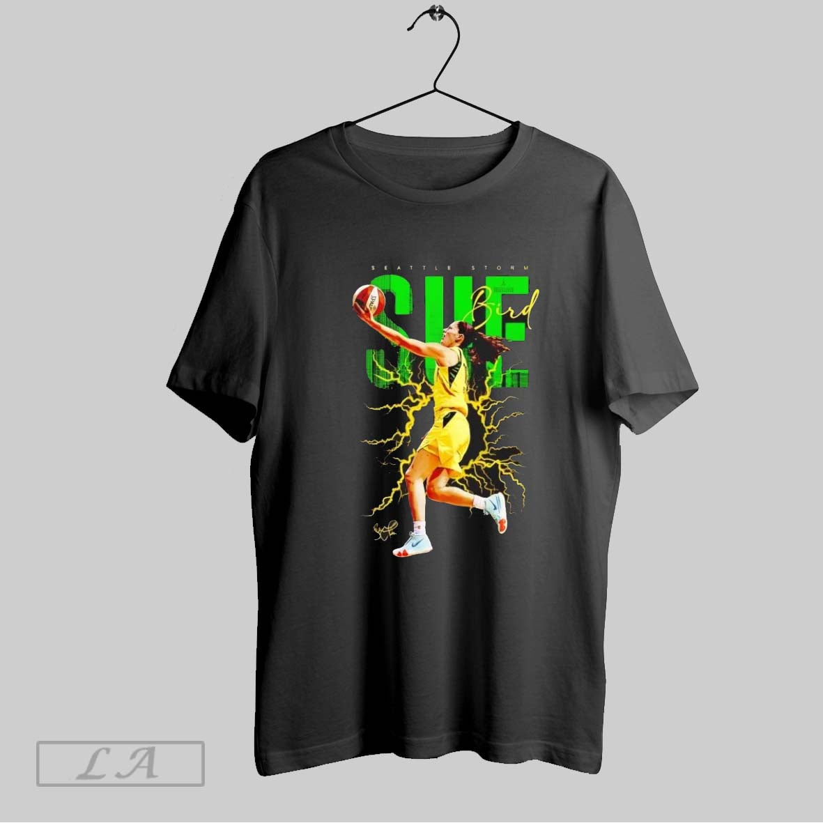 Original Sue Bird Jump Shot Seattle Storm Electric Shirt Unisex T-shirt, Sweatshirt, Hoodie, Long Sleeve Tee - T-Shirt, Sweatshirt, Hoodie